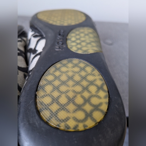 Coach Ballet Flat - signature grey smoke CC size 8 - Picture 8 of 8